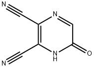 6-OXO-1,6-DIHYDROPYRAZINE-2,3-DICARBONITRILE Structure