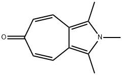 1,2,3-Trimethyl-2-azaazulene-6-one Structure