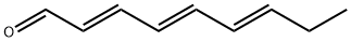 2,4,6-Nonatrienal, (2E,4E,6E)- Structure