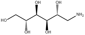 1-Amino-1-deoxy-D-mannitol 구조식 이미지