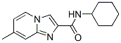 Imidazo[1,2-a]pyridine-2-carboxamide, N-cyclohexyl-7-methyl- (9CI) Structure