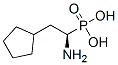 Phosphonic acid, [(1R)-1-amino-2-cyclopentylethyl]- (9CI) Structure