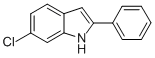 6-CHLORO-2-PHENYL-1H-INDOLE 구조식 이미지