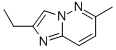 2-ETHYL-6-METHYL-IMIDAZO[1,2-B]PYRIDAZINE Structure