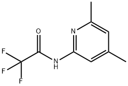 Acetamide, N-(4,6-dimethyl-2-pyridinyl)-2,2,2-trifluoro- (9CI) Structure