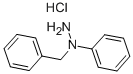 1-BENZYL-1-PHENYLHYDRAZINE HYDROCHLORIDE 구조식 이미지
