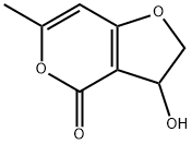3-HYDROXY-6-METHYL-2,3-DIHYDRO-4H-FURO[3,2-C]PYRAN-4-ONE Structure