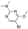 5-Bromo-4-methoxy-N,N-dimethyl-2-pyrimidinamine 구조식 이미지
