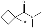 Cyclobutanecarboxamide, 1-hydroxy-N,N-dimethyl- (9CI) 구조식 이미지