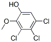 3,4,5-trichloroguaiacol Structure