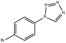 1-(4-Bromo-Phenyl)-1H-tetrazol 구조식 이미지