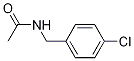 AcetaMide, N-[(4-chlorophenyl)Methyl]- 구조식 이미지