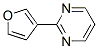 Pyrimidine, 2-(3-furanyl)- (9CI) 구조식 이미지