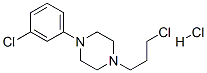 1-(3-CHLOROPHENYL)-4-(3-CHLOROPROPYL)PIPERAZINE HYDROCHLORIDE 구조식 이미지