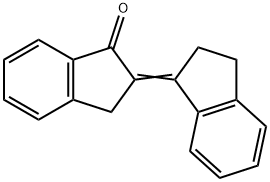 2-(2,3-Dihydro-1H-inden-1-ylidene)-2,3-dihydro-1H-inden-1-one Structure