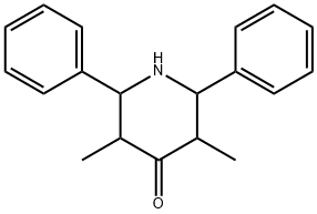 3,5-디메틸-2,6-디페닐피페리딘-4-온 구조식 이미지