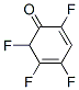 2,4-Cyclohexadien-1-one,  2,4,5,6-tetrafluoro- Structure