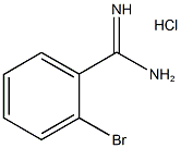 2-bromobenzimidamide hydrochloride Structure
