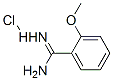 2-METHOXY-BENZAMIDINE HCL Structure