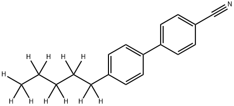 4-CYANO-4'-PENTYL-D11-DIPHENYL Structure