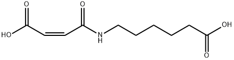 (Z)-6-(3-Carboxyacrylamido)hexanoic acid 구조식 이미지