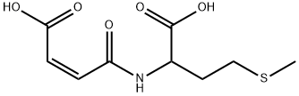 (Z)-N-(3-carboxy-1-oxoallyl)-DL-methionine Structure