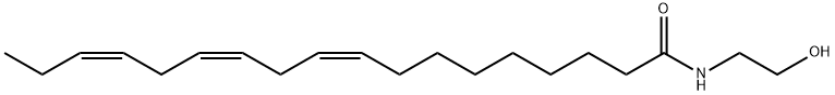 ALPHA-LINOLENOYL ETHANOLAMIDE Structure