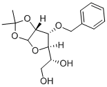 1,2-O-ISOPROPYLIDENE-3-BENZYLOXY-D-ALLOFURANOSE 구조식 이미지