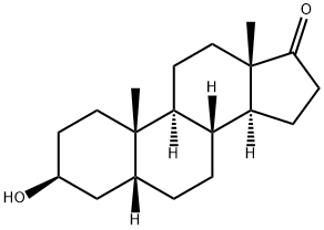 5BETA-ANDROSTAN-3BETA-OL-17-ONE Structure