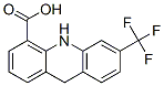 4-Acridinecarboxylic  acid,  9,10-dihydro-6-(trifluoromethyl)- 구조식 이미지