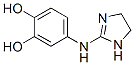 (3,4-dihydroxyphenylamino)-2-imidazoline 구조식 이미지