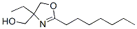 4-ethyl-2-heptyl-2-oxazoline-4-methanol Structure
