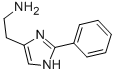 2-(2-PHENYL-1H-IMIDAZOL-4-YL)ETHYLAMINE 구조식 이미지