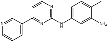 6-METHYL-N'-(4-(PYRIDIN-3-YL)PYRIMIDIN-2-YL)BENZENE-1,3-DIAMINE 구조식 이미지