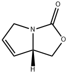 1H,3H-Pyrrolo[1,2-c]oxazol-3-one,5,7a-dihydro-,(7aS)-(9CI) Structure