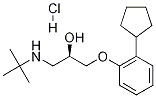 (R)-Penbutolol Hydrochloride 구조식 이미지