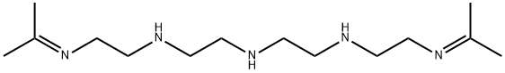 N-[2-[(1-methylethylidene)amino]ethyl]-N'-[2-[[2-[(1-methylethylidene)amino]ethyl]amino]ethyl]ethylenediamine 구조식 이미지