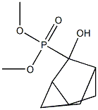 3-Hydroxytricyclo[2.2.1.02,6]heptan-3-ylphosphonic acid dimethyl ester Structure