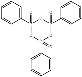 2,4,6-Triphenyl-1,3,5,2,4,6-trioxatriphosphorinane 2,4,6-trioxide Structure