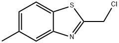 Benzothiazole, 2-(chloromethyl)-5-methyl- (7CI,8CI,9CI) 구조식 이미지