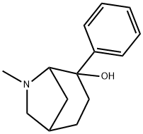 6-Methyl-4-phenyl-6-azabicyclo[3.2.1]octan-4-ol Structure