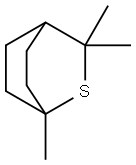 1,3,3-trimethyl-2-thiabicyclo[2.2.2]octane Structure