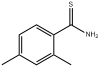 2,4-DIMETHYLBENZENECARBOTHIOAMIDE Structure