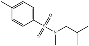 N,4-Dimethyl-N-(2-methylpropyl)benzenesulfonamide Structure