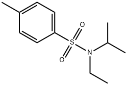 N-Ethyl-4-methyl-N-(1-methylethyl)benzenesulfonamide 구조식 이미지