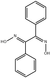 (1E,2Z)-1,2-Diphenyl-1,2-ethanedione dioxime Structure
