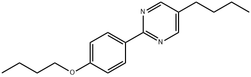 5-Butyl-2-(4-butoxyphenyl)pyrimidine Structure