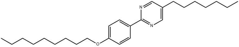 5-Heptyl-2-(4-nonyloxyphenyl)-pyrimidine Structure