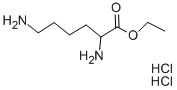 ETHYL 2,6-DIAMINOHEXANOATE DIHYDROCHLORIDE Structure