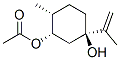 (1R-(1Alpha,3beta,4beta))-1-isopropenyl-4-methyl-1,3-cyclohexanediol 3 -acetate Structure